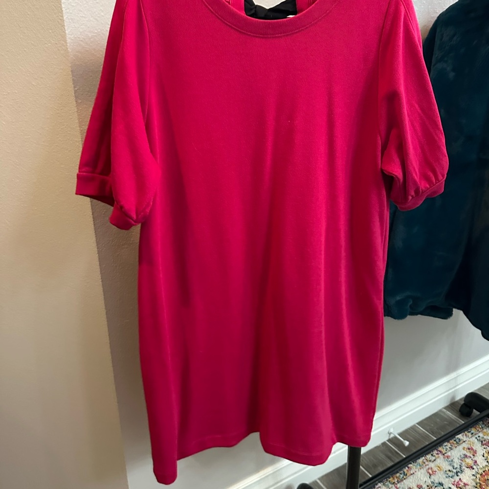 Vibrant Red Short Sleeve Top
